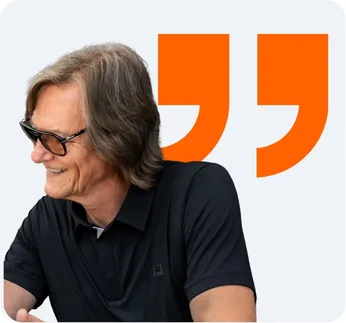 Herr Schmidt, zufriedener Kunde von ehoch7