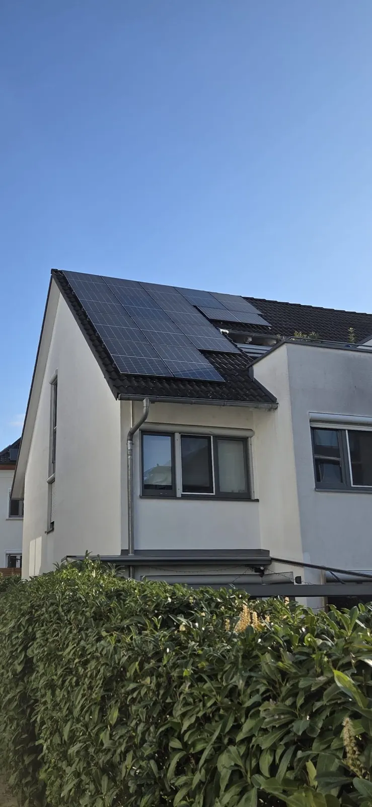 Photovoltaikanlage mit 6,5 kWp auf Einfamilienhaus in Bietigheim-Bissingen