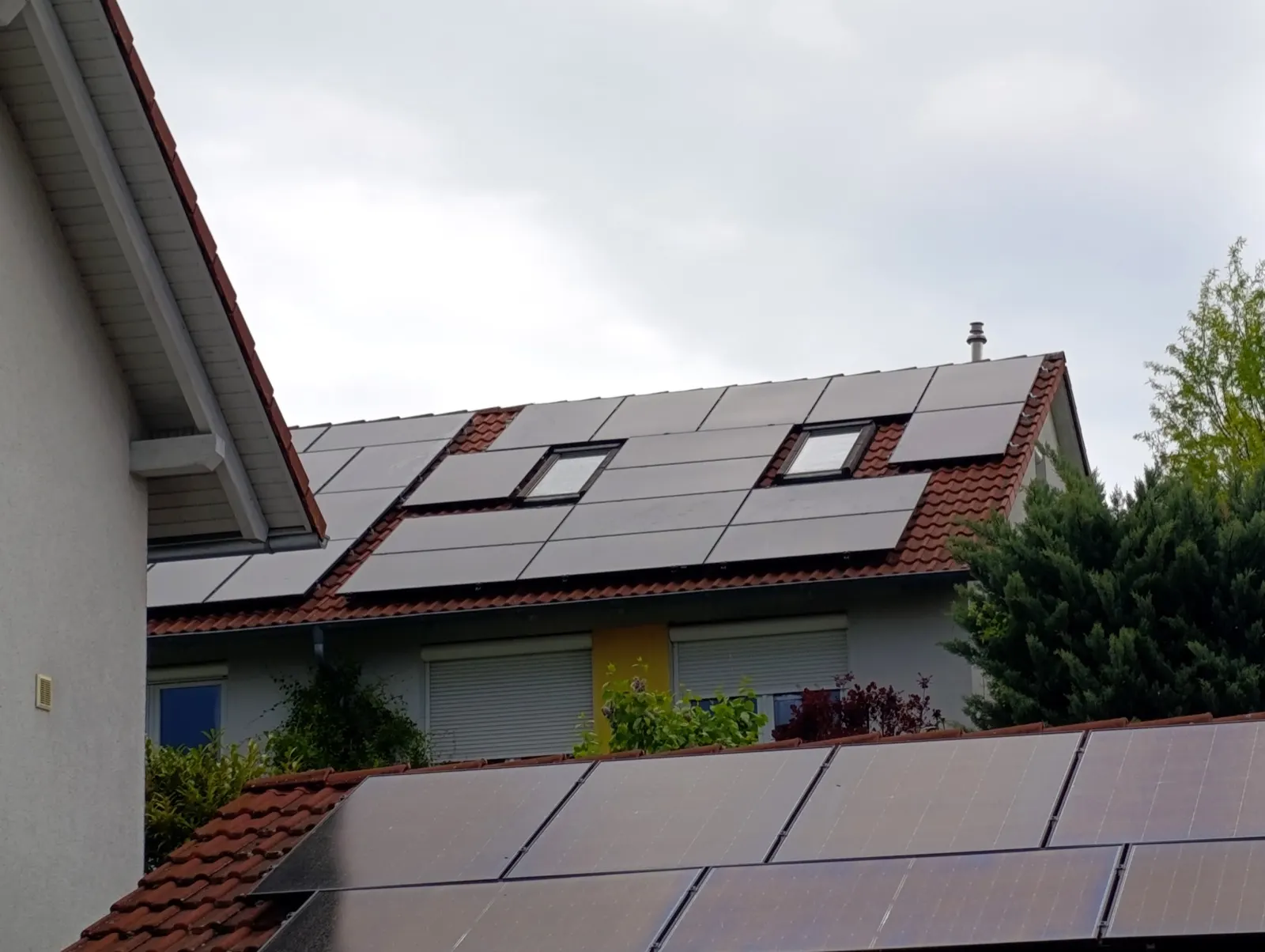 Photovoltaikanlage mit 11 kWp auf Einfamilienhaus in Eutingen im Gäu
