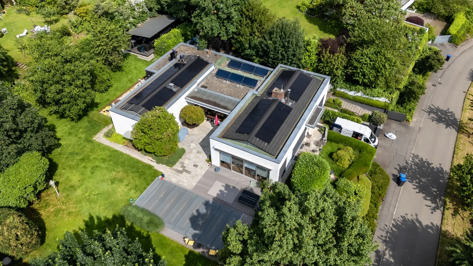 Photovoltaikanlage mit 20 kWp auf Einfamilienhaus in Ostfildern