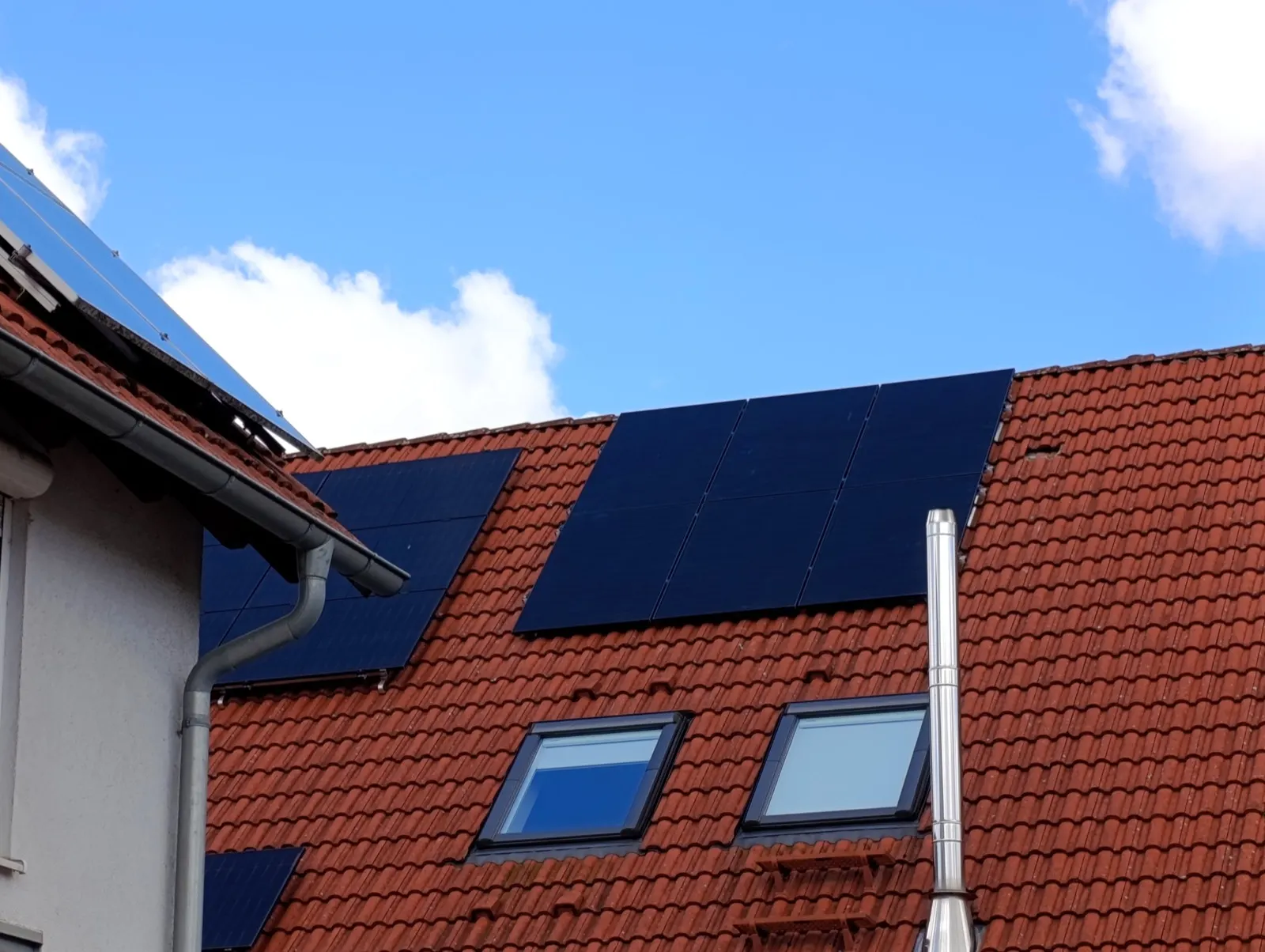 Photovoltaikanlage mit 5,5 kWp auf Einfamilienhaus in Weil der Stadt